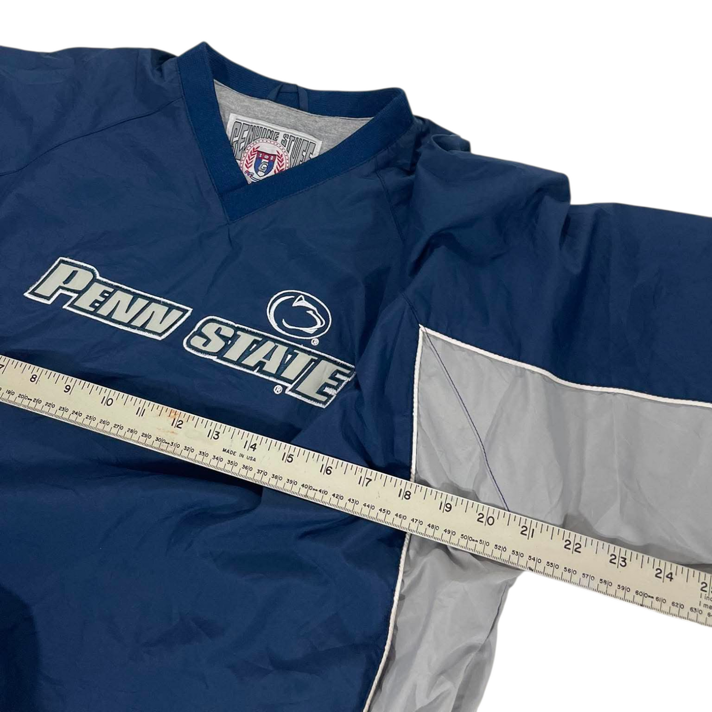 VINTAGE PENN STATE NAVY BLUE PULLOVER (BEST FIT M)