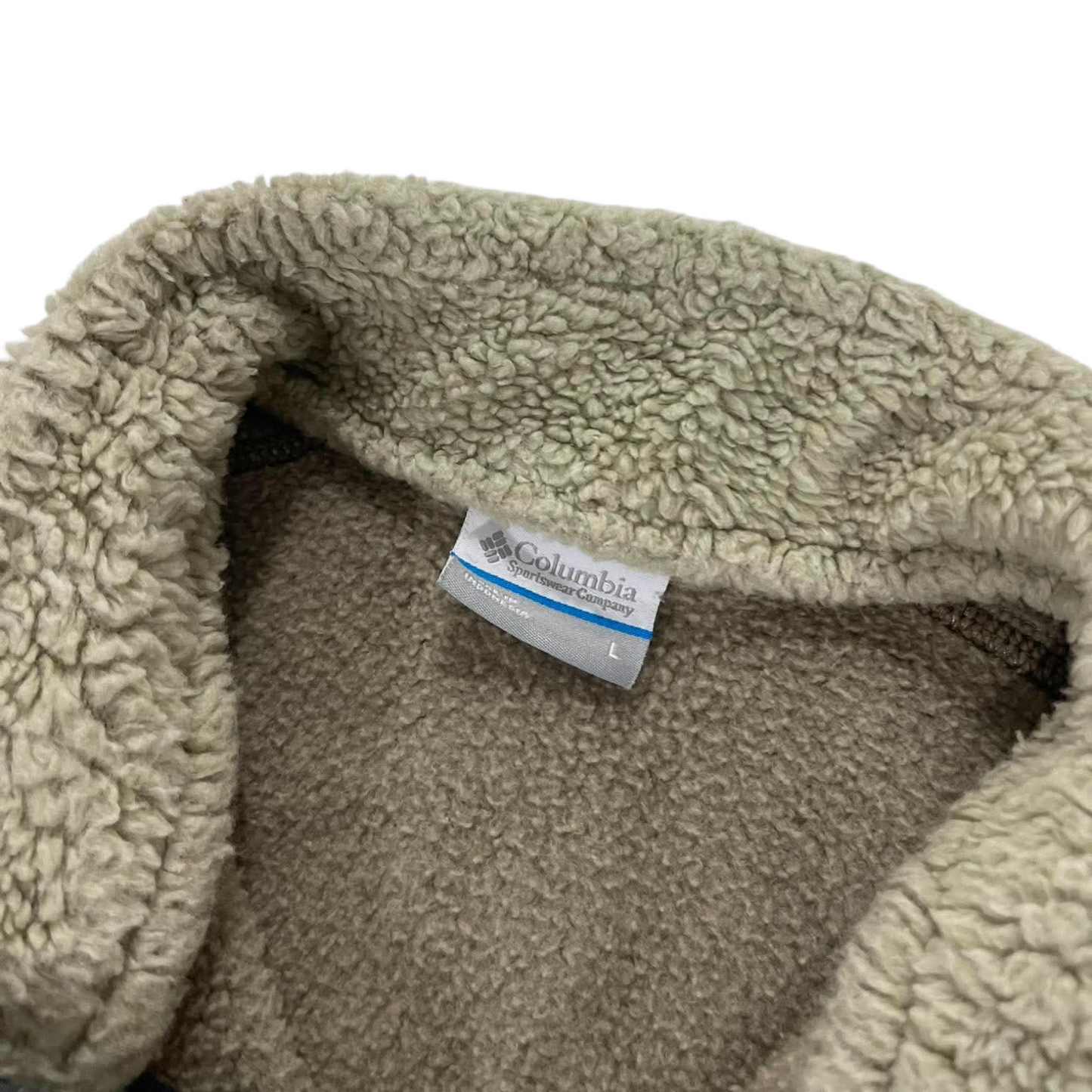 COLUMBIA FLEECE QUARTER ZIP (L)