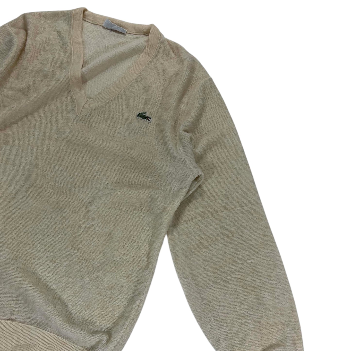 LACOSTE V NECK SWEATER (M)