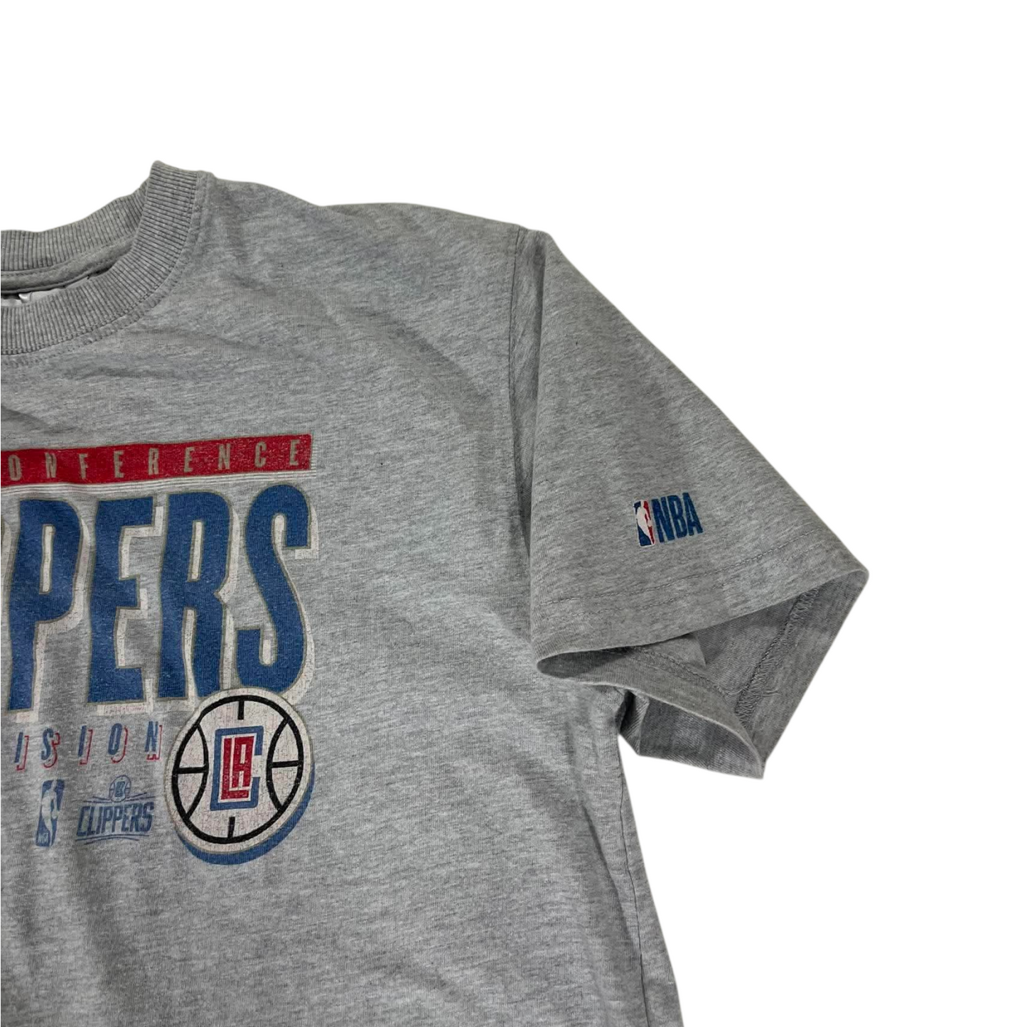 VINTAGE NBA LA CLIPPERS GREY TEE (M)