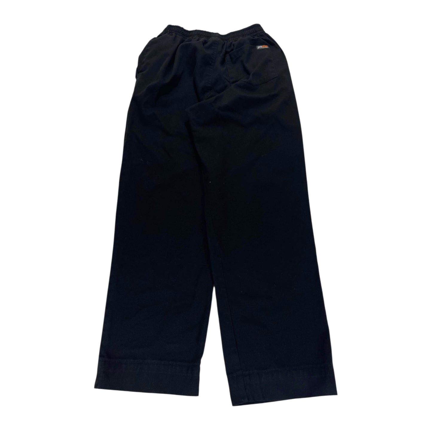 PRO CHEF BLACK WIDE LEG PANTS (M)