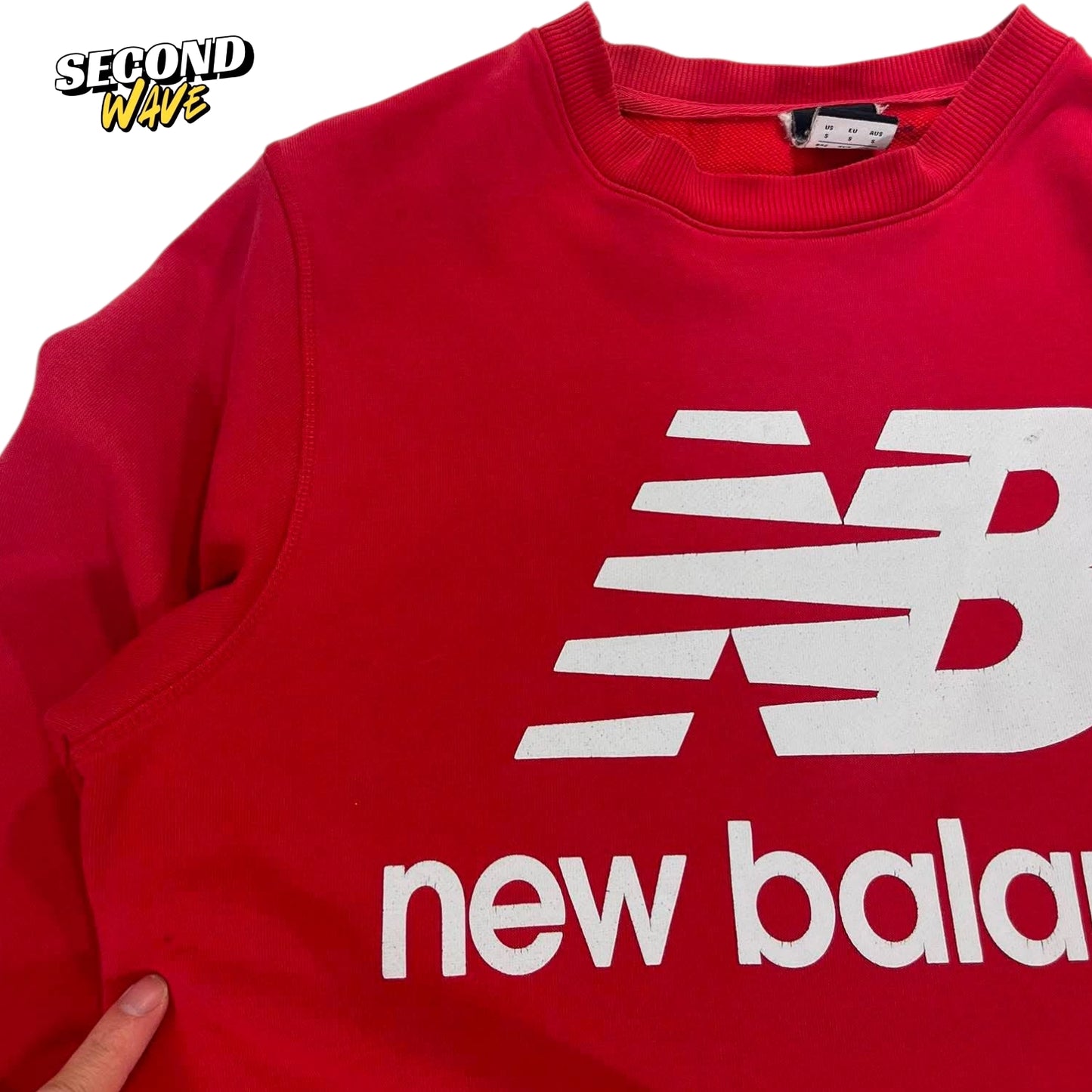 CLASSIC NEW BALANCE RED CREWNECK (S)