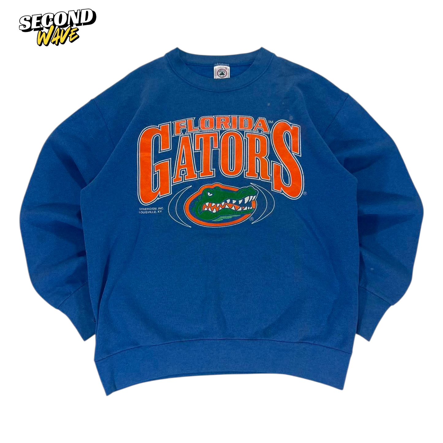 90s FLORIDA GATORS BLUE CREWNECK SWEATSHIRT (M)
