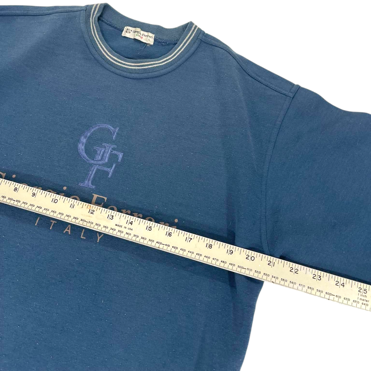 Y2K GIORGIO FERRARI ITALY CREWNECK (BEST FIT M)