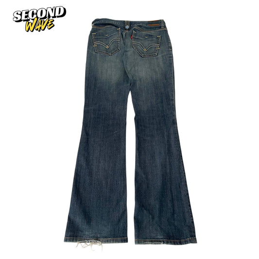 LEVI'S 808 LOW BOOTCUT JEANS (28")