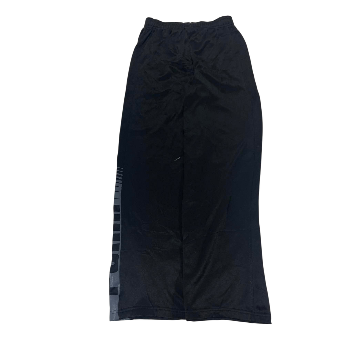 PUMA BLACK BAGGY TRACK PANTS (L)