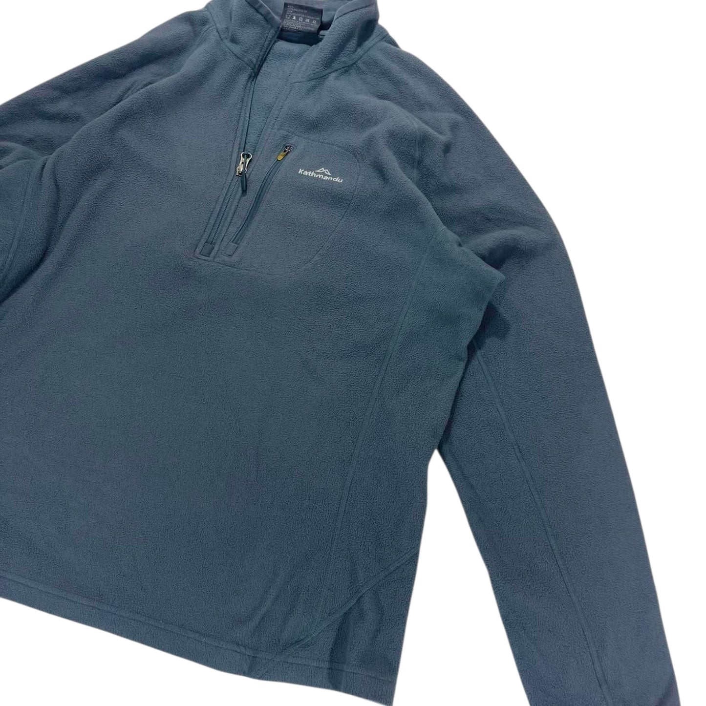 KATHMANDU GREEN QUARTER ZIP FLEECE (M)
