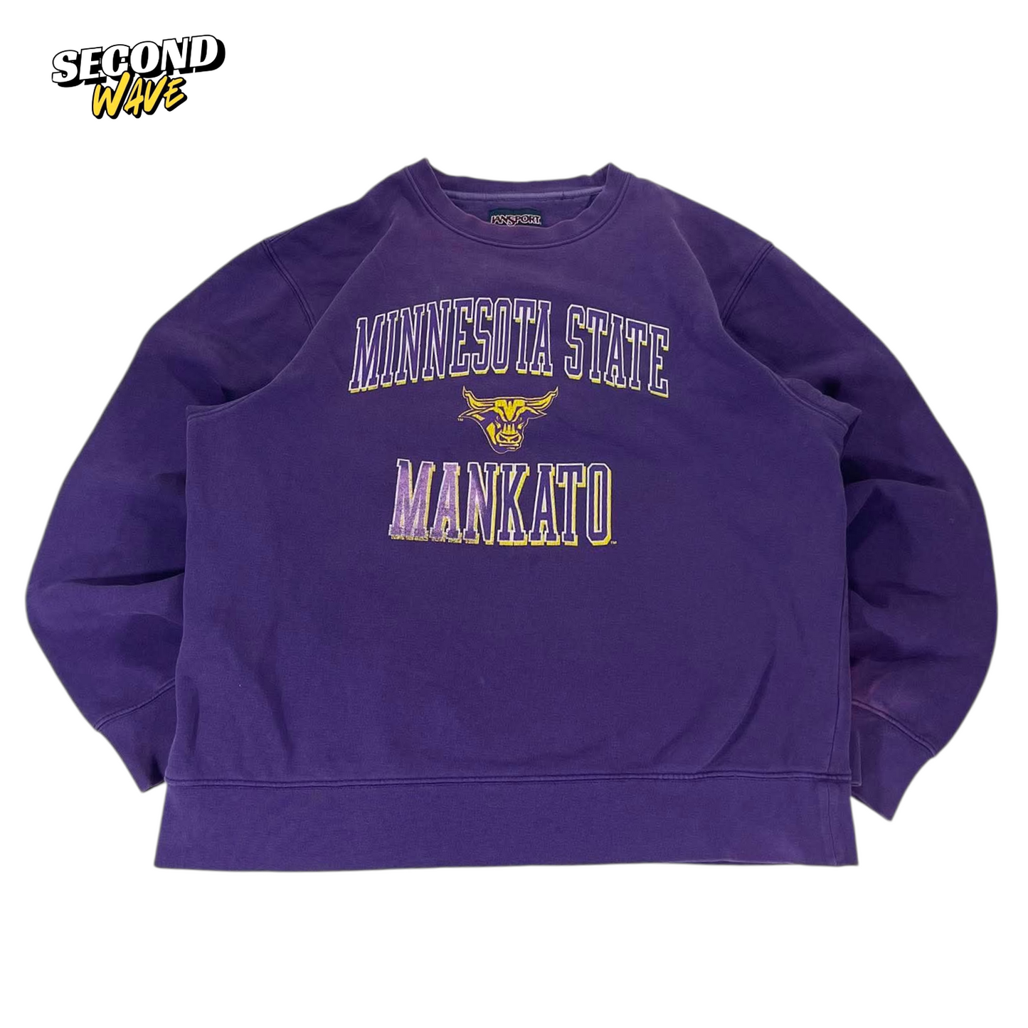 VINTAGE MINNESOTA STATE UNIVERSITY PURPLE CREWNECK (M-L)