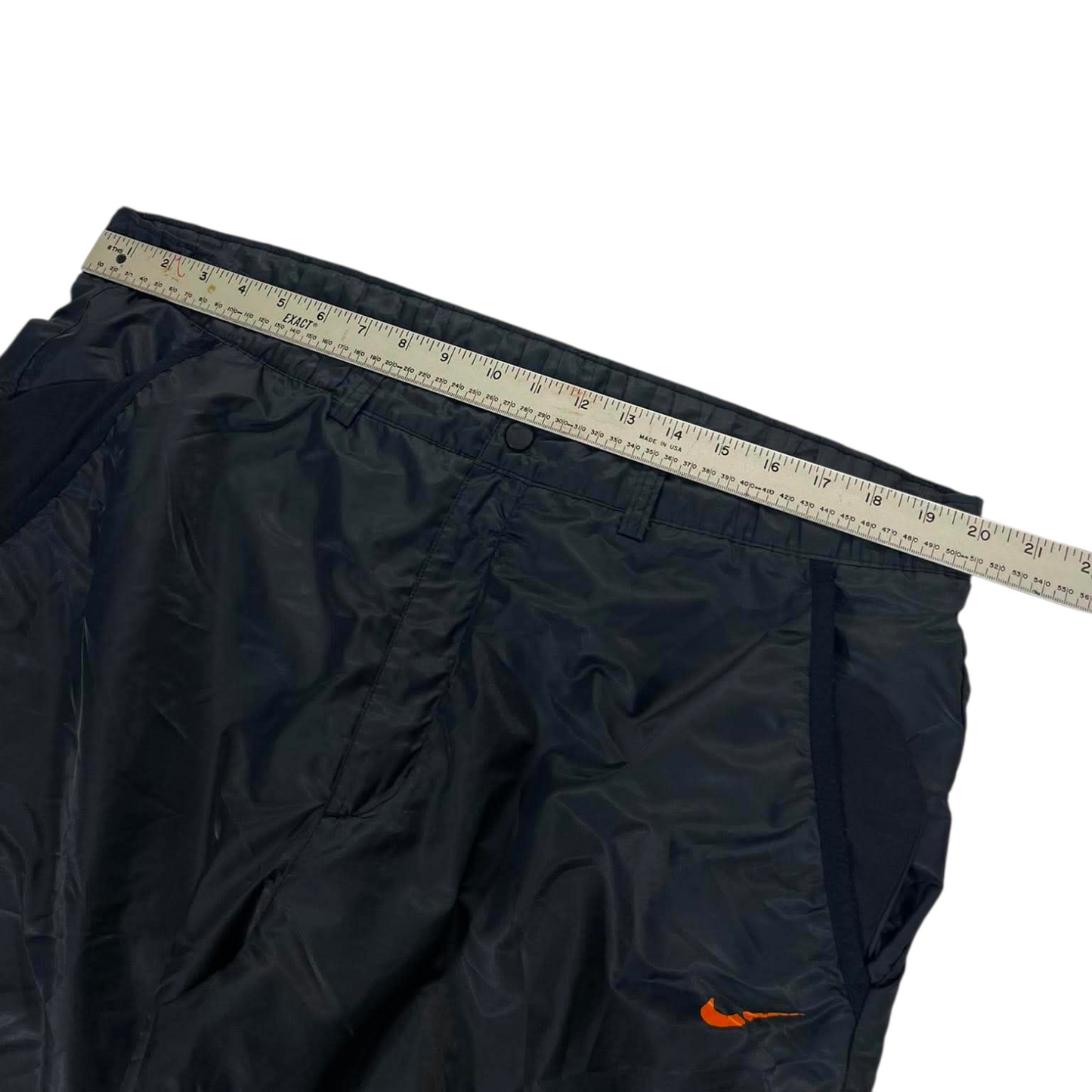 VINTAGE NIKE GOLF BLACK TRACK PANTS (XL) ²¹