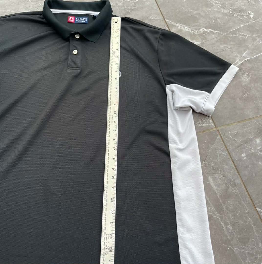 CHAPS POLO SHIRT WITH EMBROIDER LOGO (L-XL)