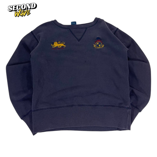 VINTAGE RALPH LAUREN NAVY BLUE CREWNECK (M)