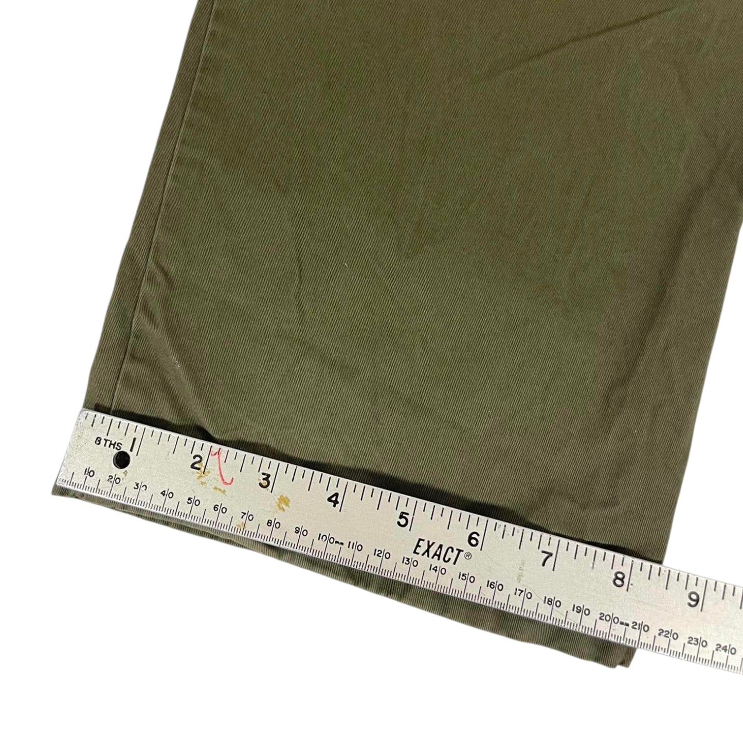 TOMMY HILFIGER GREEN CHINO PANTS (40)
