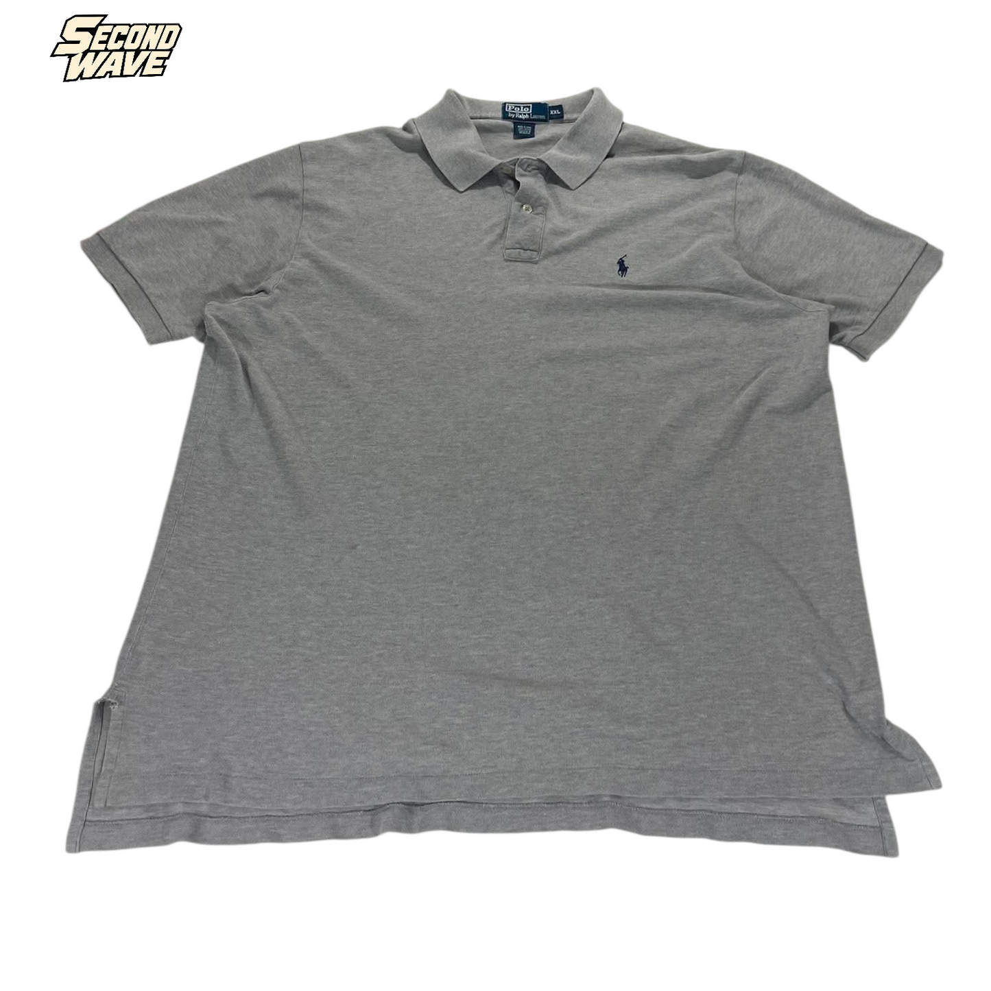 POLO RALPH LAUREN GRAY POLO SHIRT (XXL)