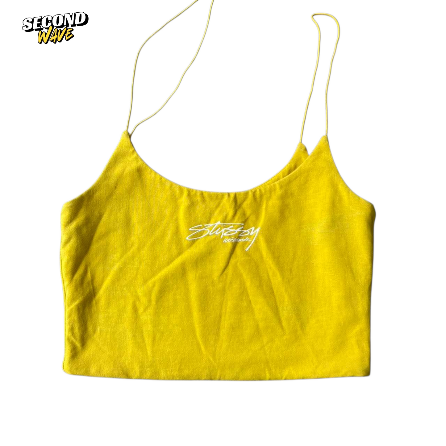 STUSSY YELLOW CROPTOP (8)
