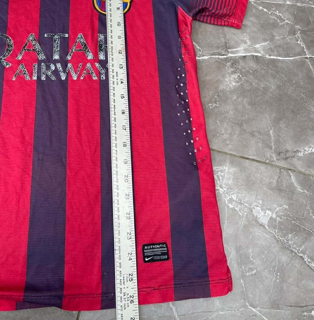 BARCELONA RED FOOTBALL SHIRT (S-M)