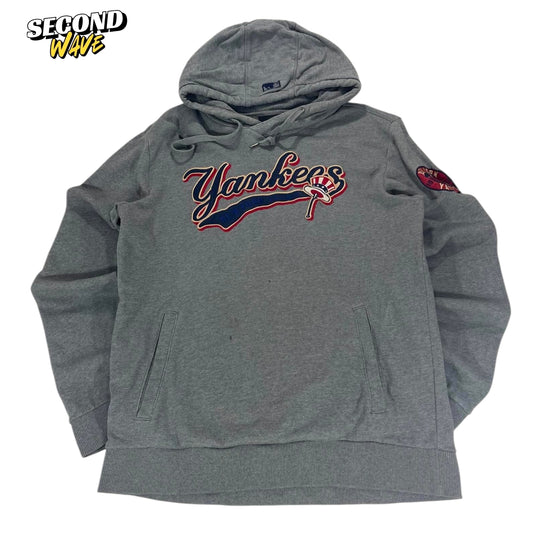 MLB NEW YORK YANKEES GREY HOODIE (L)