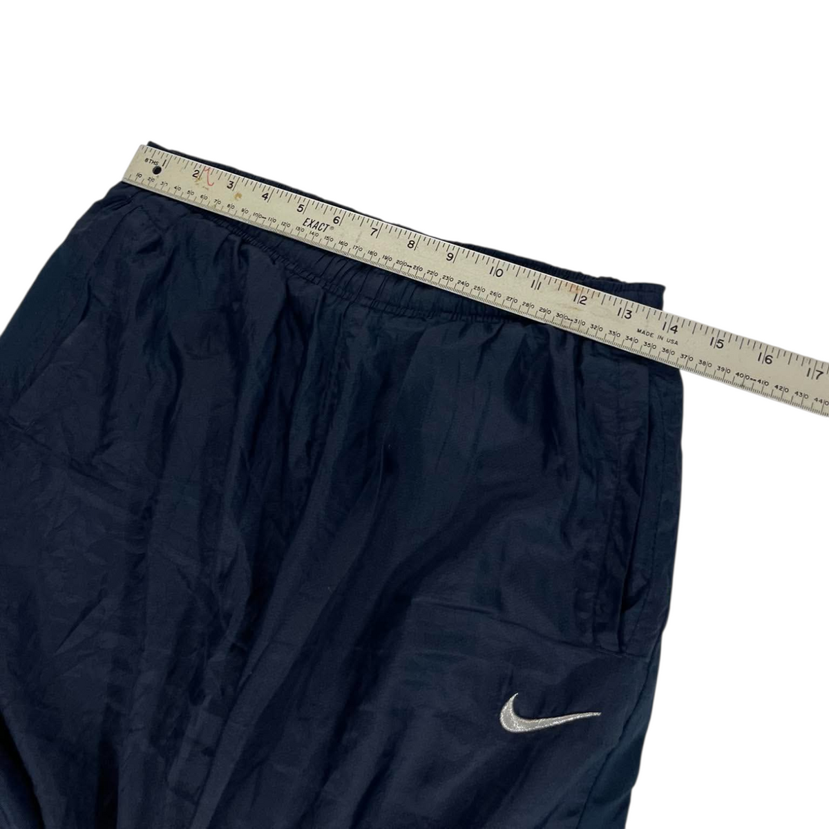 NIKE NAVY TRACK PANTS¹³ (M)