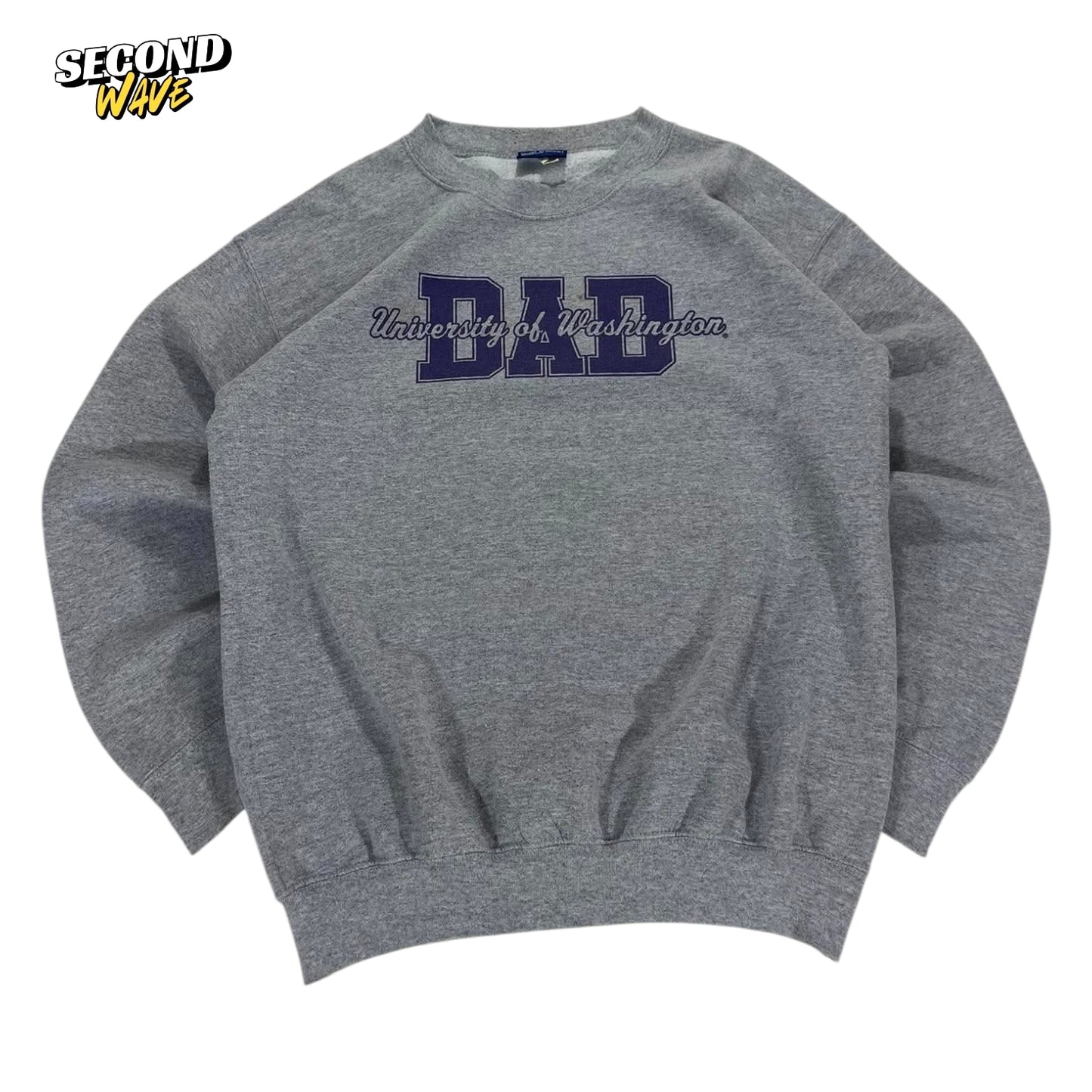 UNIVERSITY OF WASHINGTON GREY CREWNECK (M)