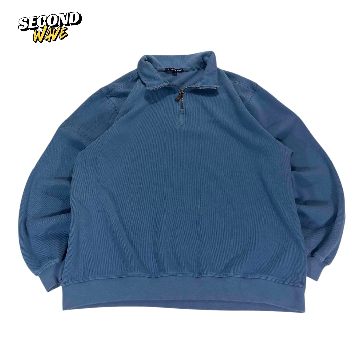 VINTAGE 90S PORT AUTHORITY QUARTER ZIP (XL)