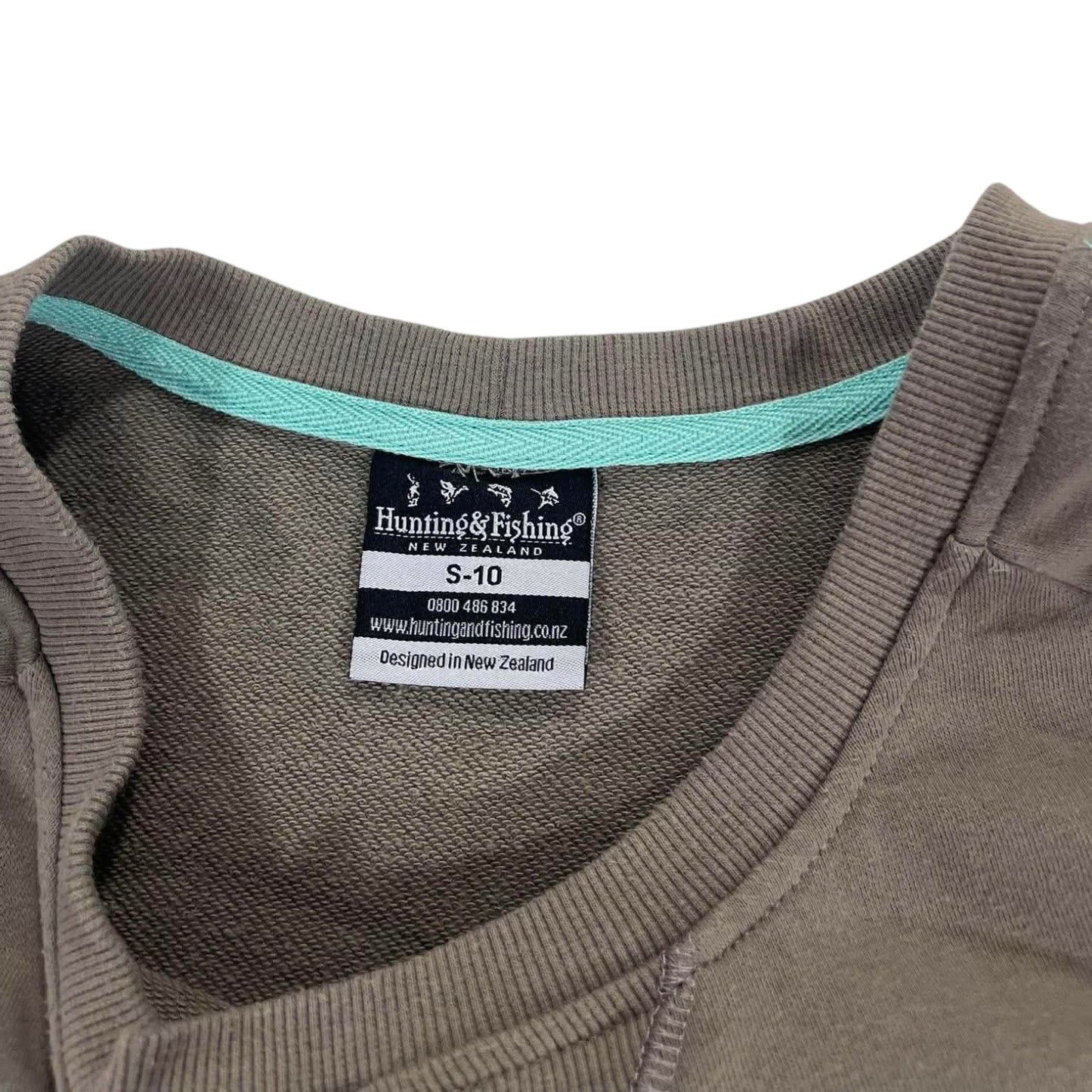 HUNTING & FISHING NEW ZEALAND BROWN SWEATSHIRT (10)
