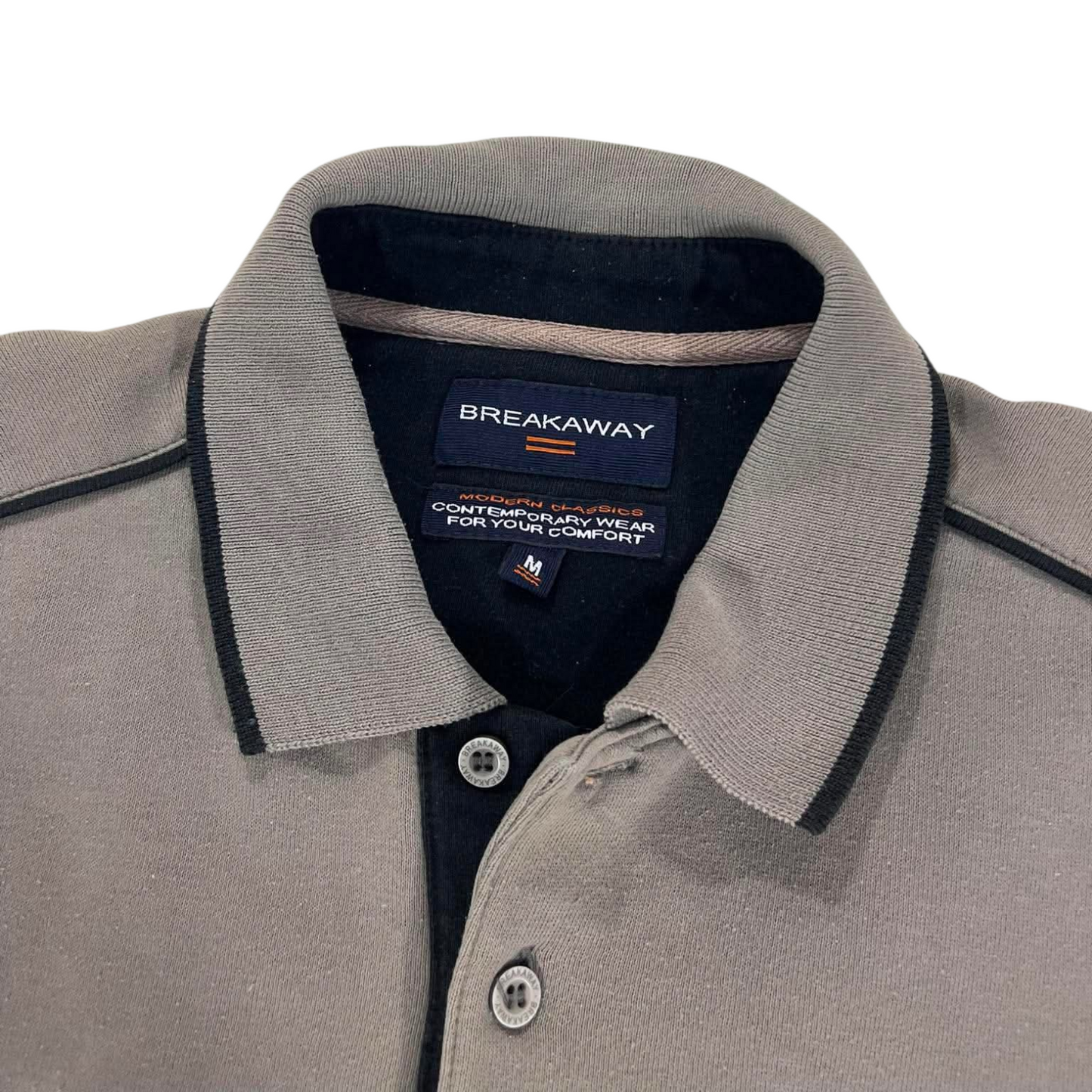 VINTAGE BREAKAWAY POLO SHIRT (M)