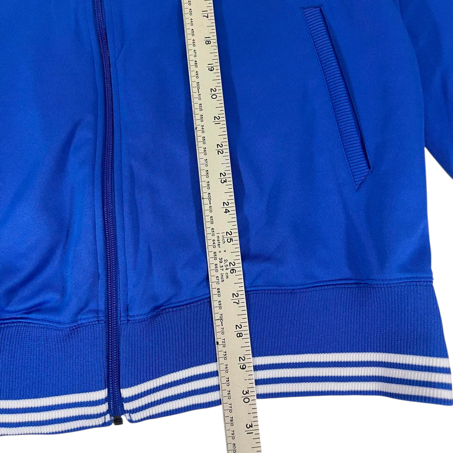 ADIDAS CHELSEA FC BLUE JACKET (XL)
