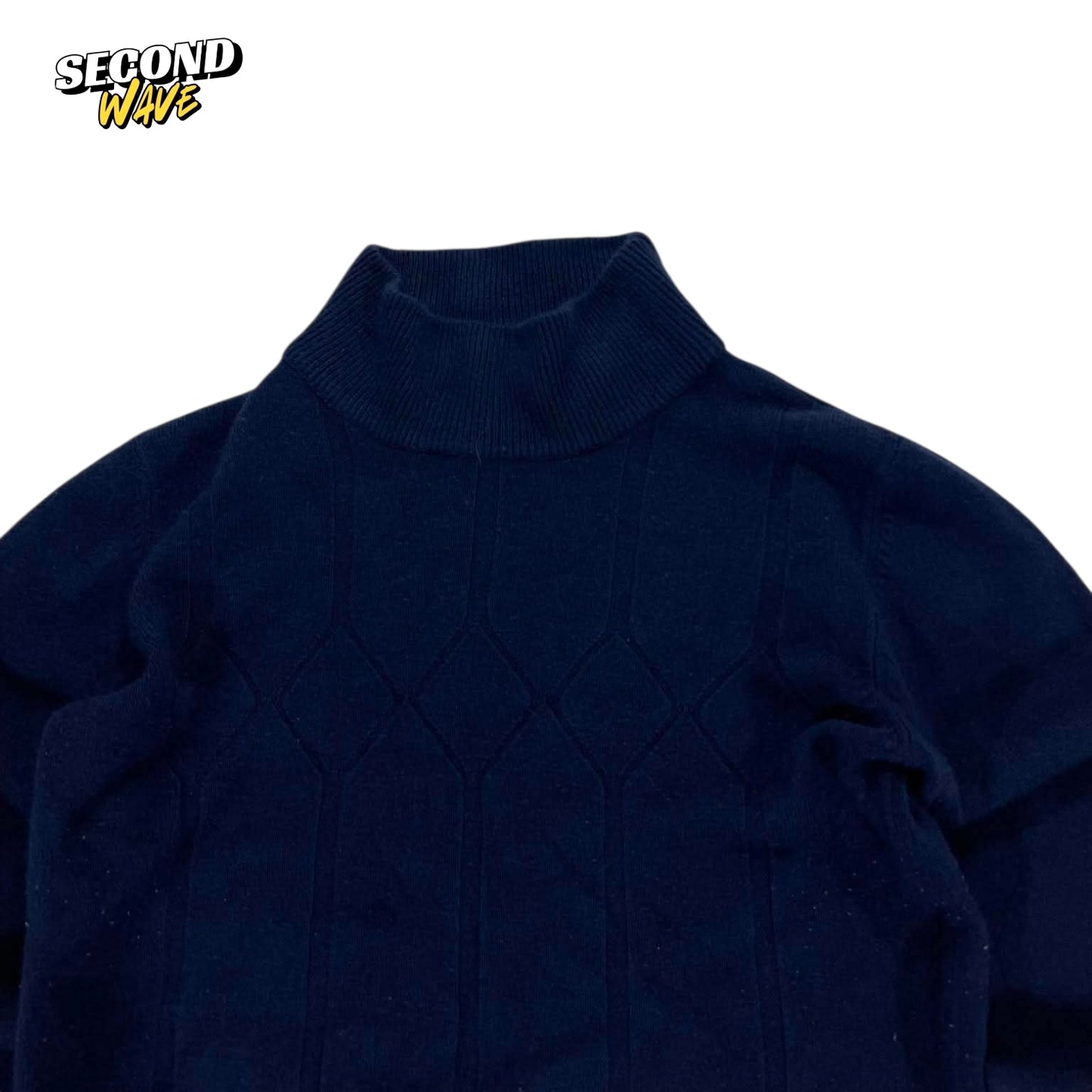 PICKABERRY NAVY BLUE TURTLENECK (S)