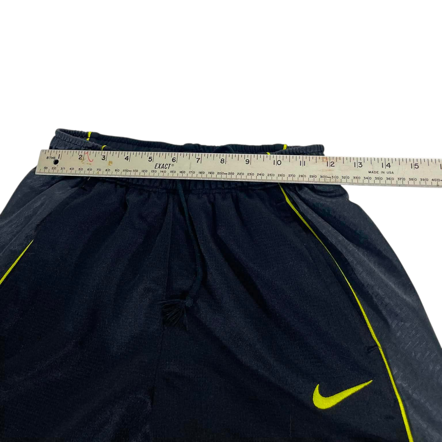 VINTAGE NIKE NEON HIT DRI-FIT BAGGY TRACK PANTS (S-M) '¹²