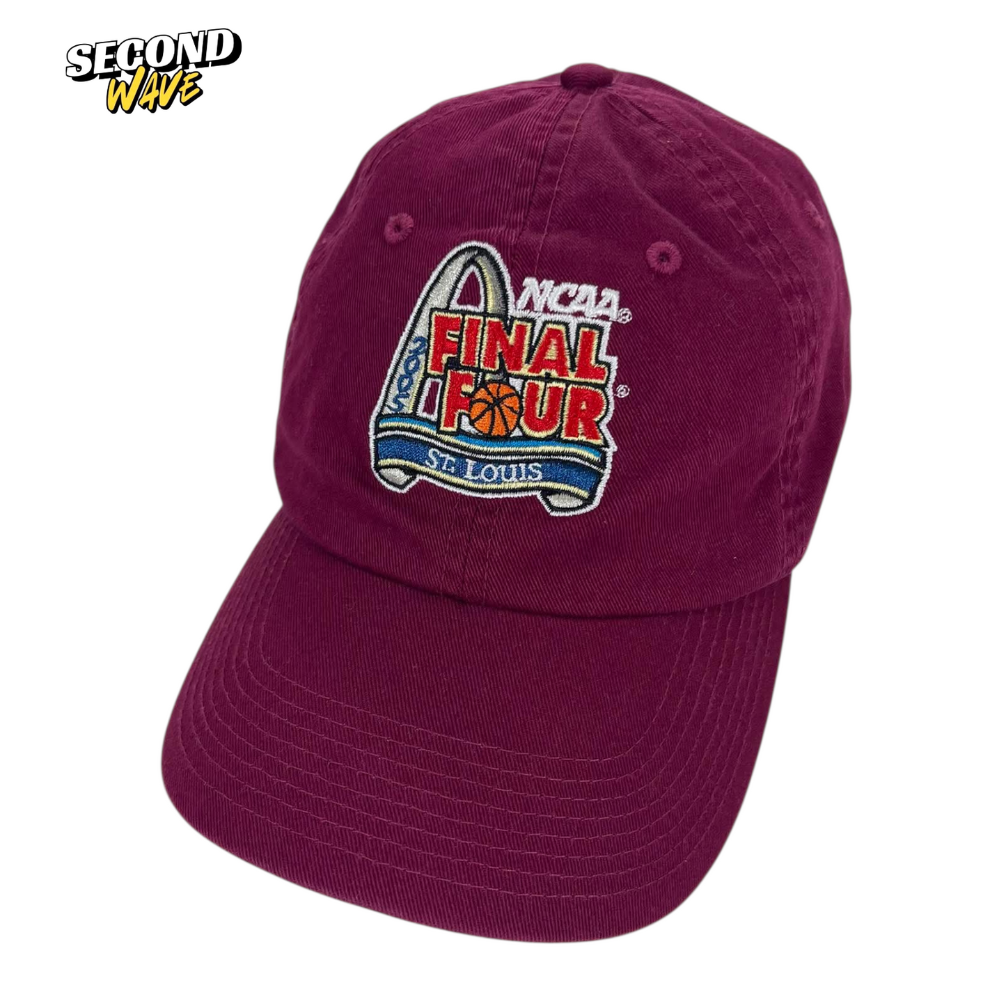 90s NCAA FINAL FOUR ST.LOUIS PURPLE EMBROIDERED BASEBALL CAP
