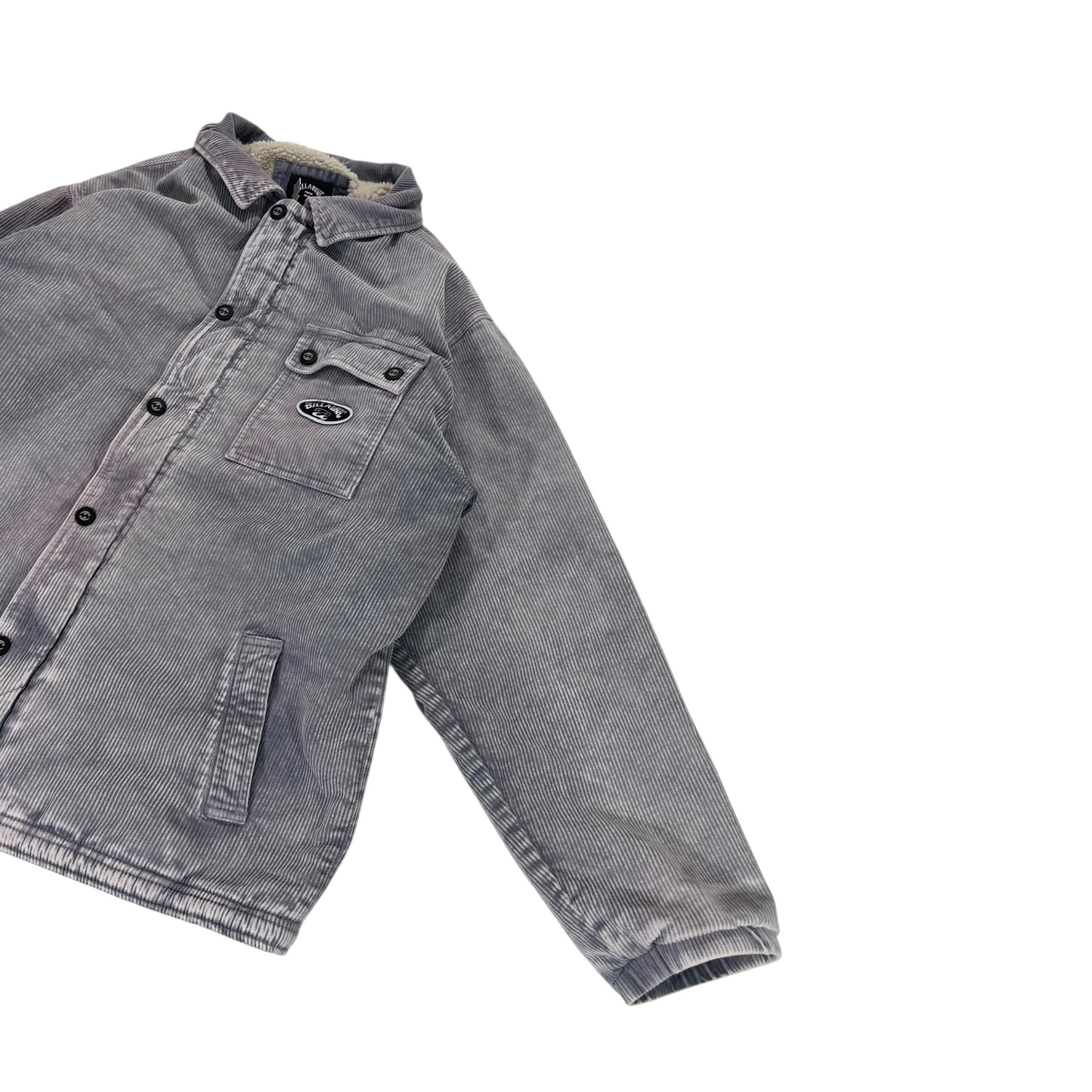 VINTAGE BILLABONG GRAY CORDUROY JACKET (XL)