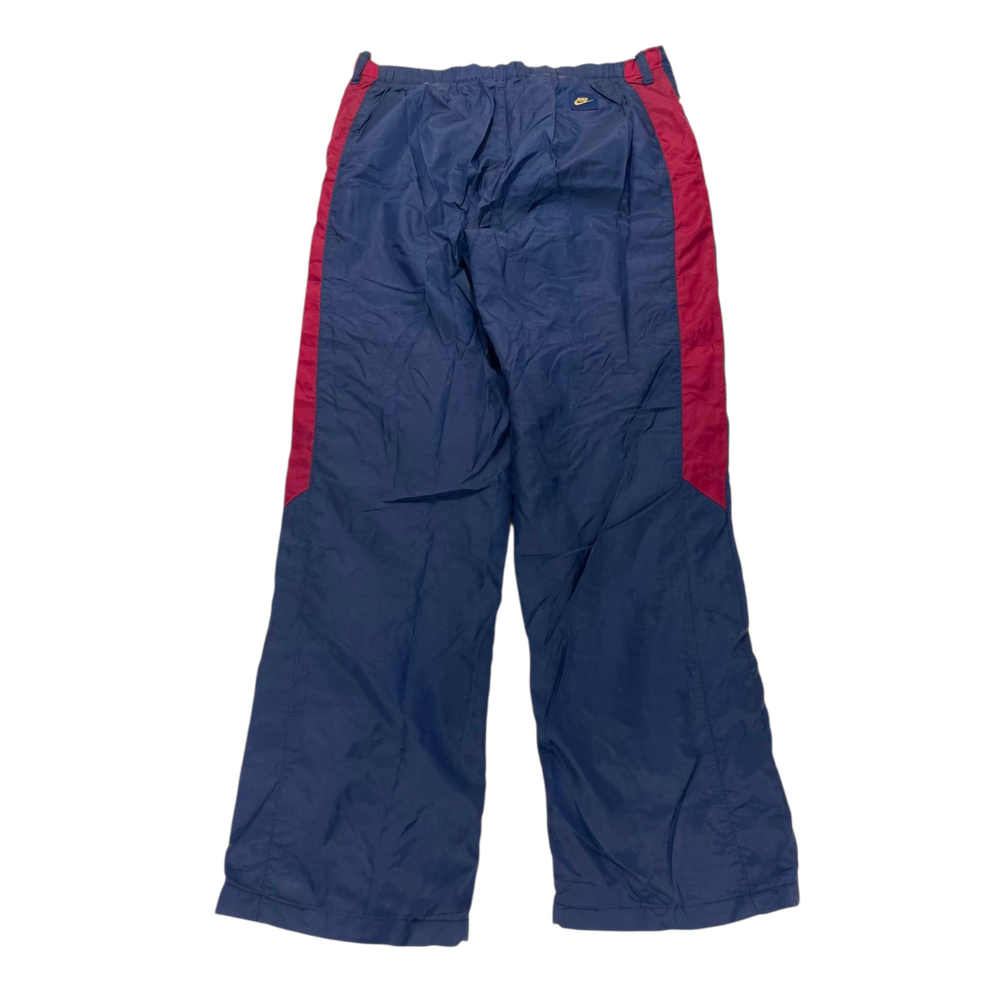NIKE BLUE & RED TRACK PANTS ² (L)