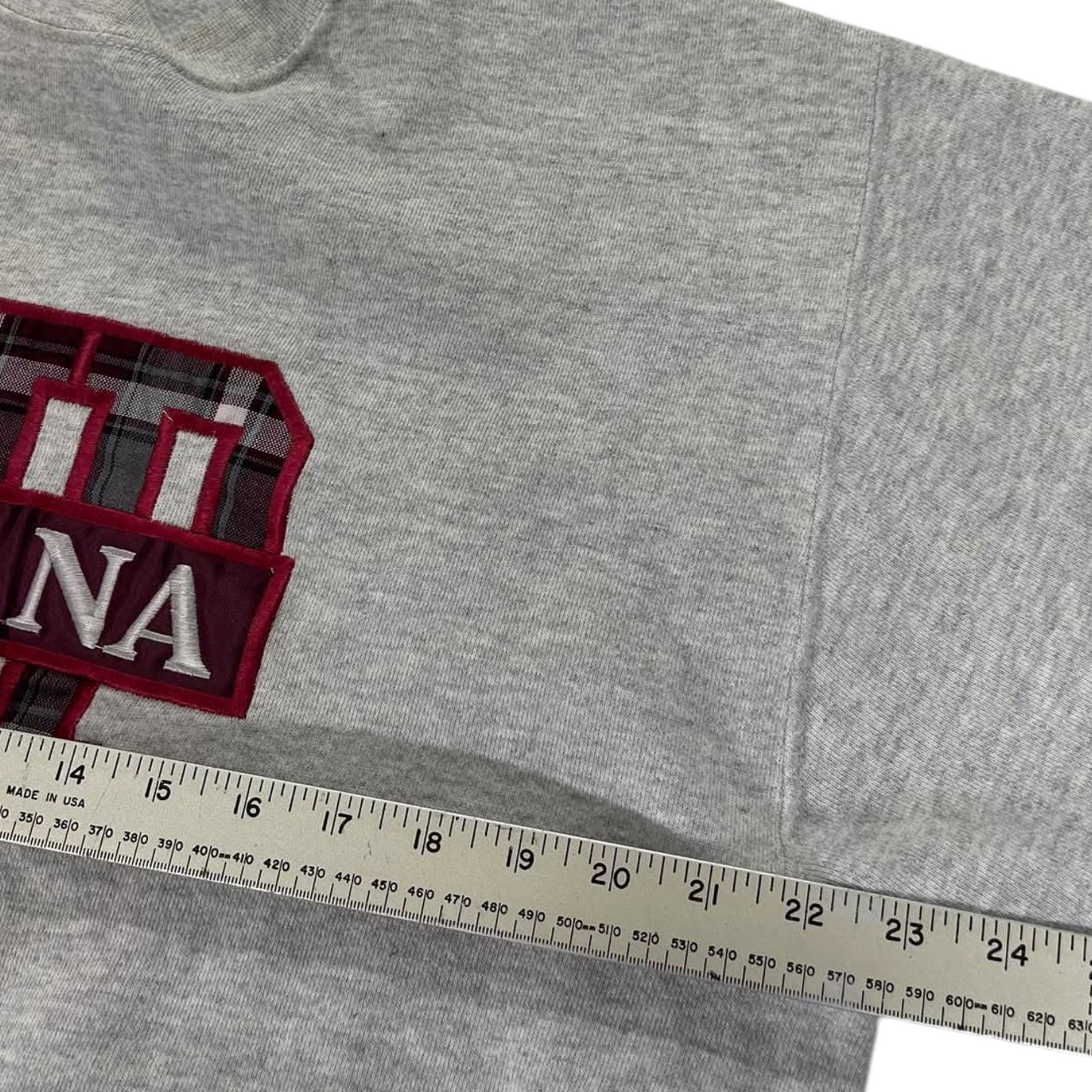 VINTAGE TULTEX INDIANA GREY CREWNECK (L)