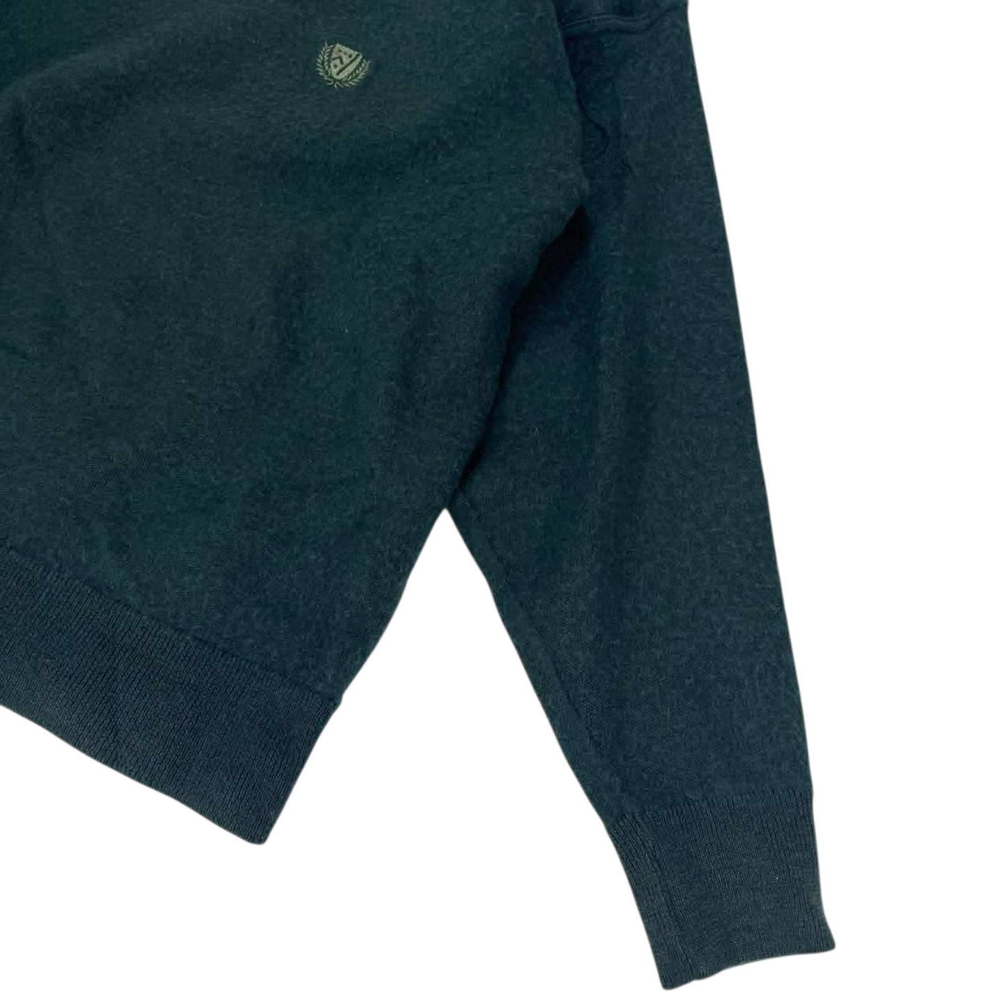 90S GREEN STATE OF ART CREWNECK SWEATER (L)