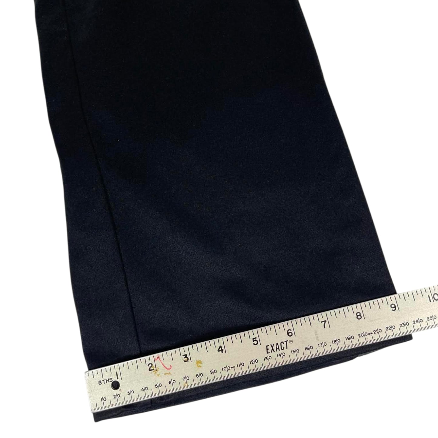 VINTAGE SPORTS BLACK BAGGY TRACK PANTS WITH DRAWSTRING WAIST AND POCKETS (L)