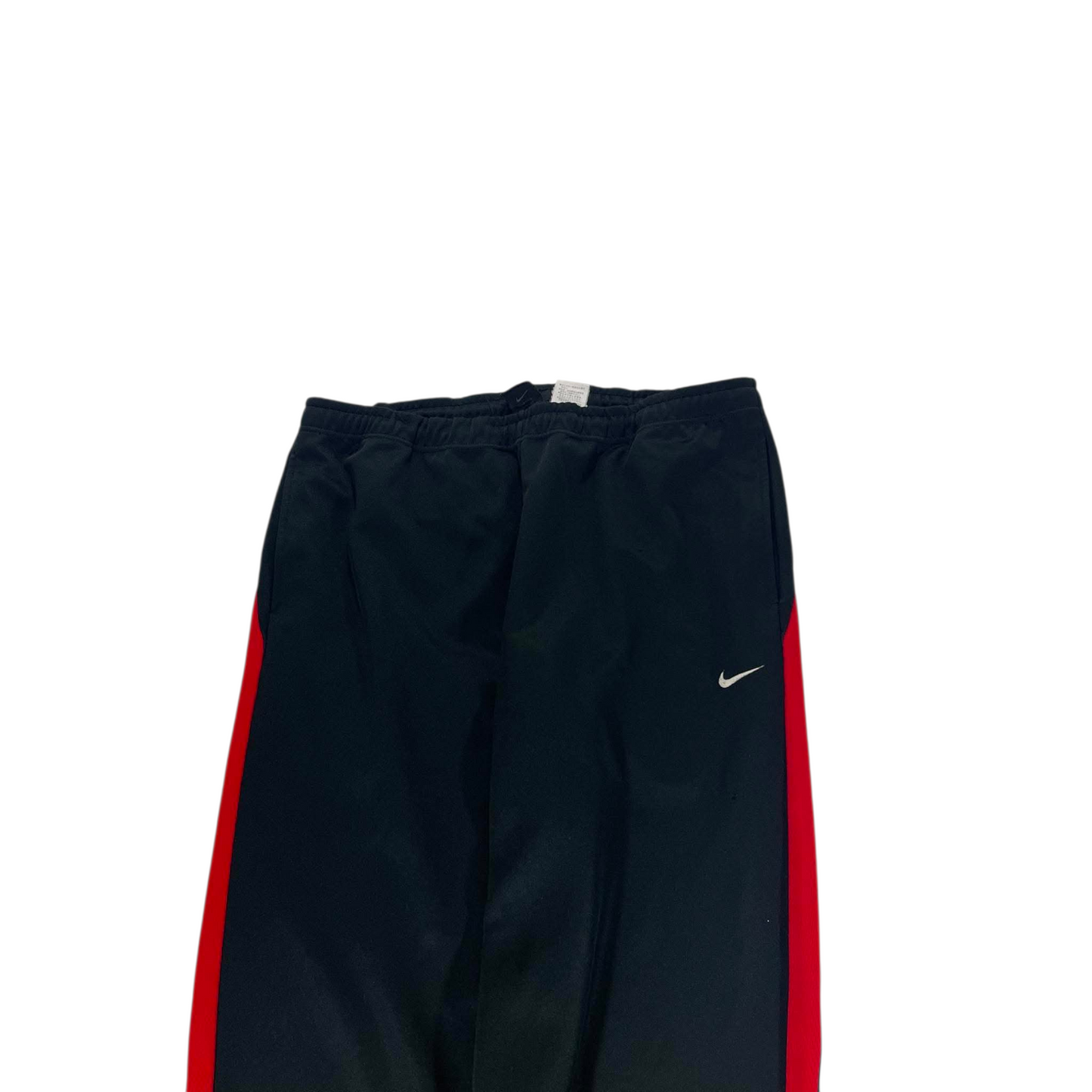 Y2K NIKE BLACK/RED TRACK PANTS (XL) ²