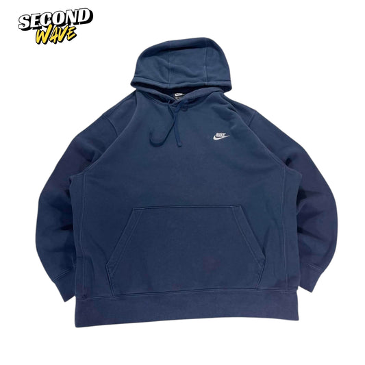 CLASSIC NIKE NAVY BLUE HOODIE (L)