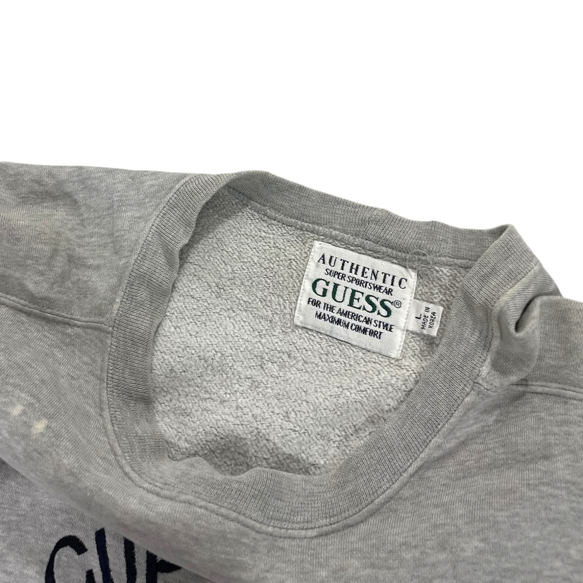 TRASHED 90S GUESS JEANS SWEATSHIRT (L)