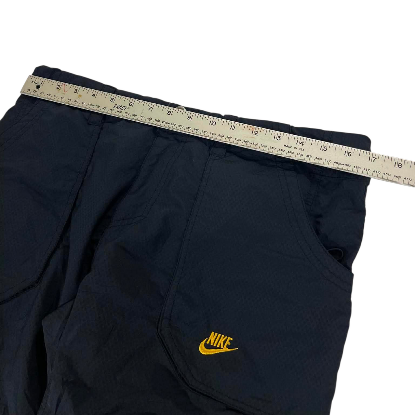 VINTAGE NIKE BLACK TRACK PANTS (XL) ⁸