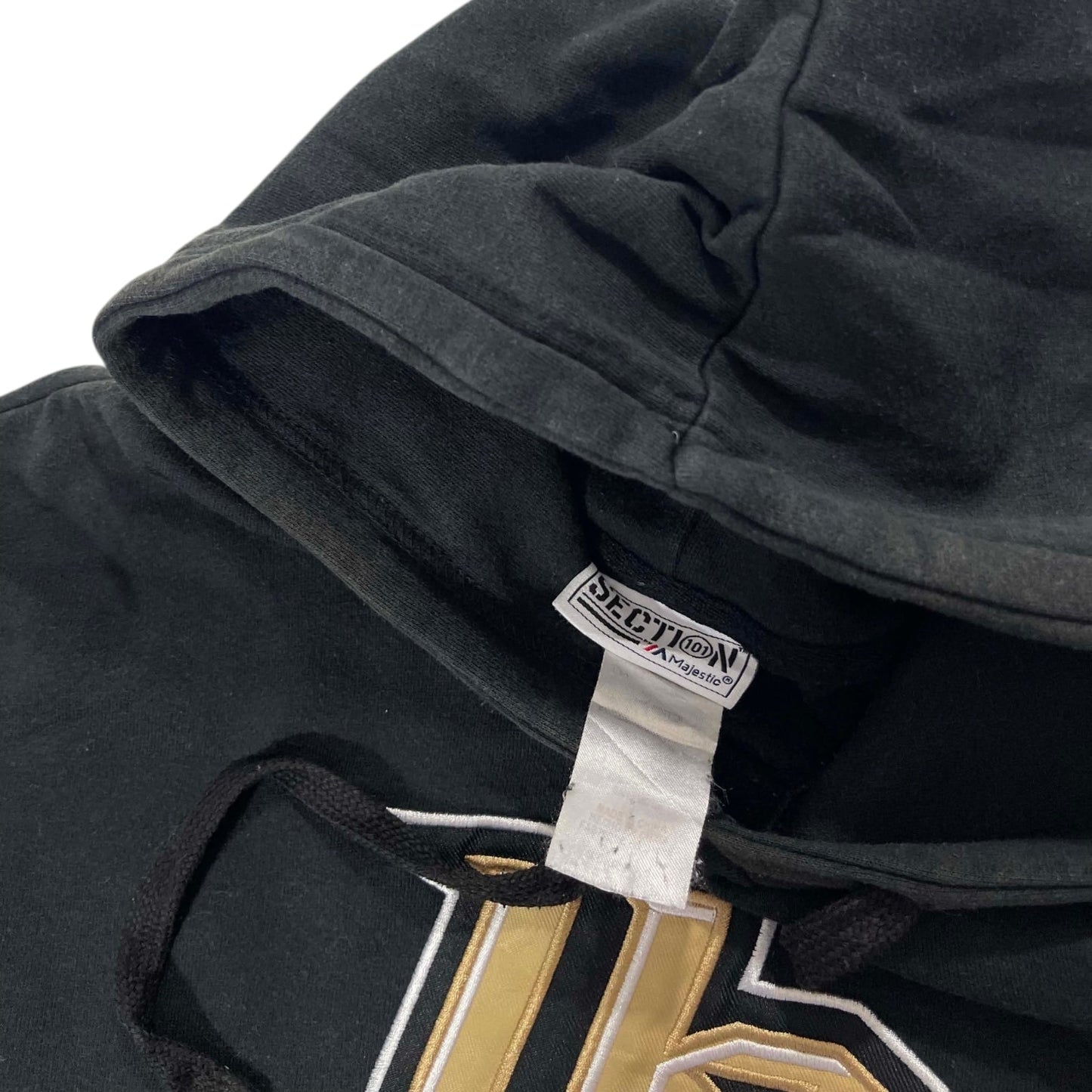 VINTAGE UFC BLACK & GOLD HOODIE (S)