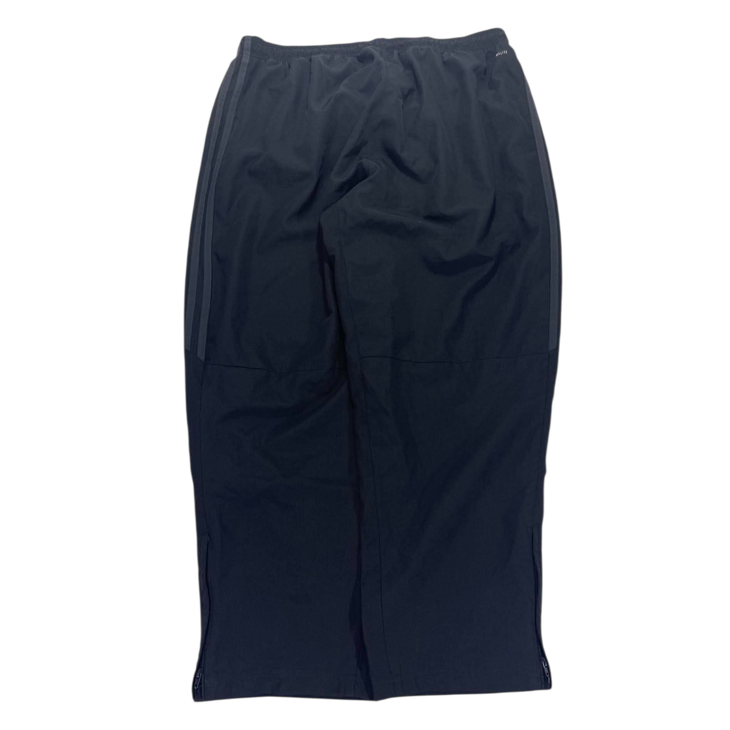 ADIDAS BLACK TRACK PANTS (XL)
