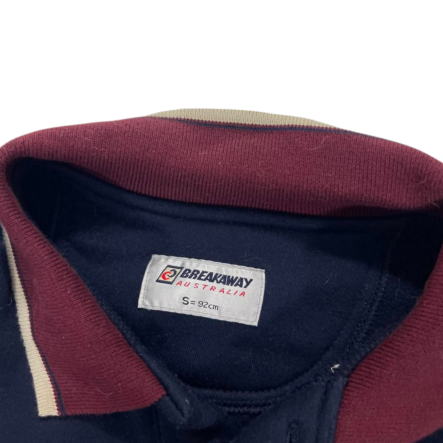 BREAKAWAY AUSTRALIA NAVY BLUE POLO SHIRT (S)