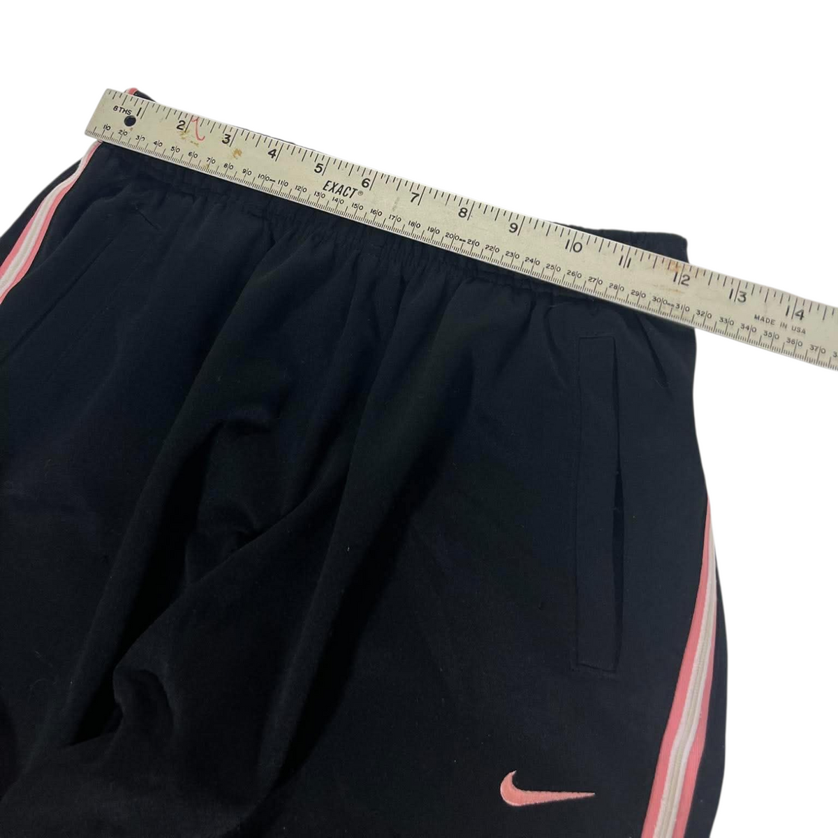 NIKE BLACK PINK HIT TRACK PANTS⁸ (BEST FIT S - M)