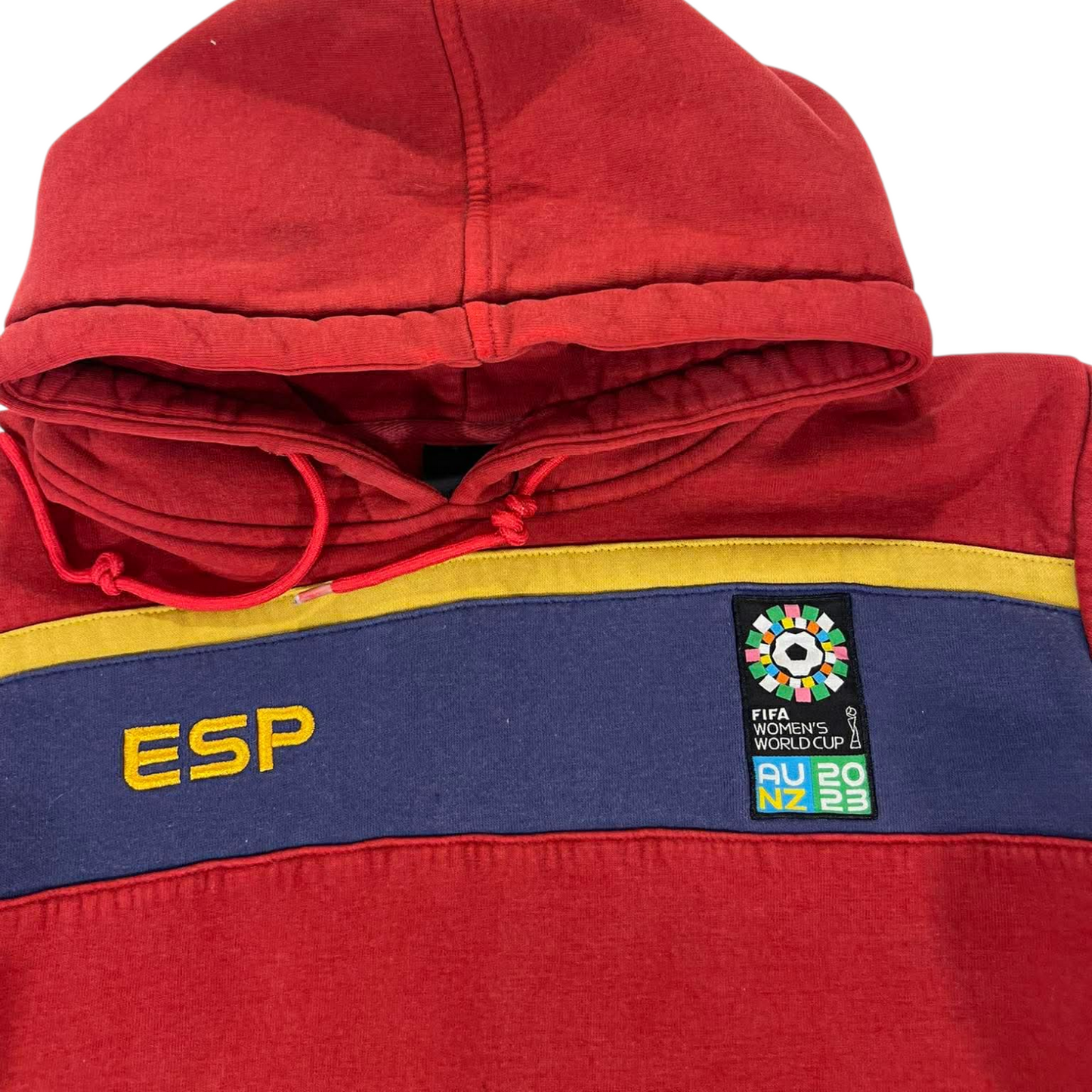 2007 FIFA WOMEN'S WORLD CUP SPAIN RED HOODIE (S)