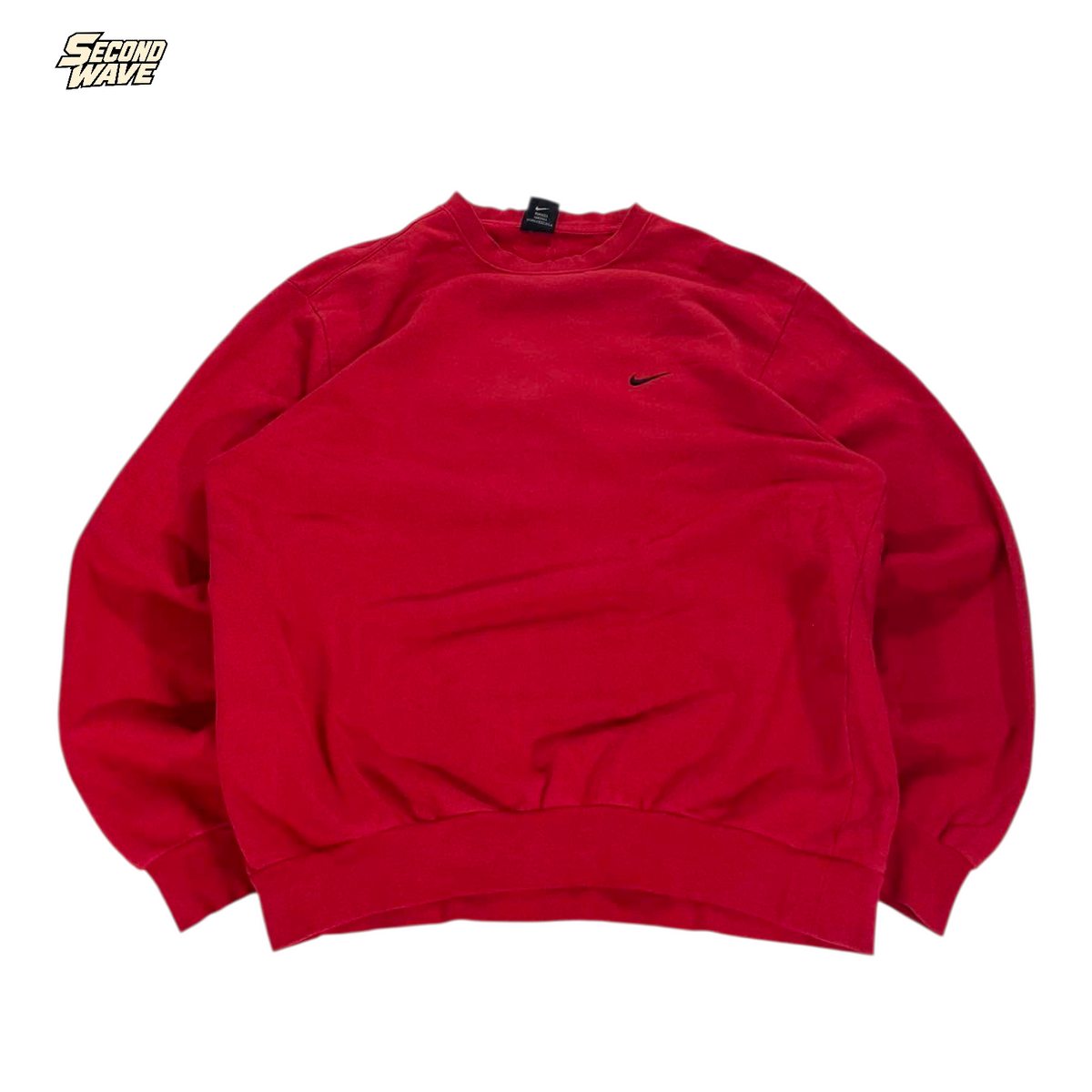 VINTAGE NIKE RED CREWNECK (M)