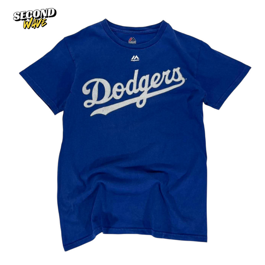MAJESTIC BLUE LOS ANGELES DODGERS T-SHIRT (S)