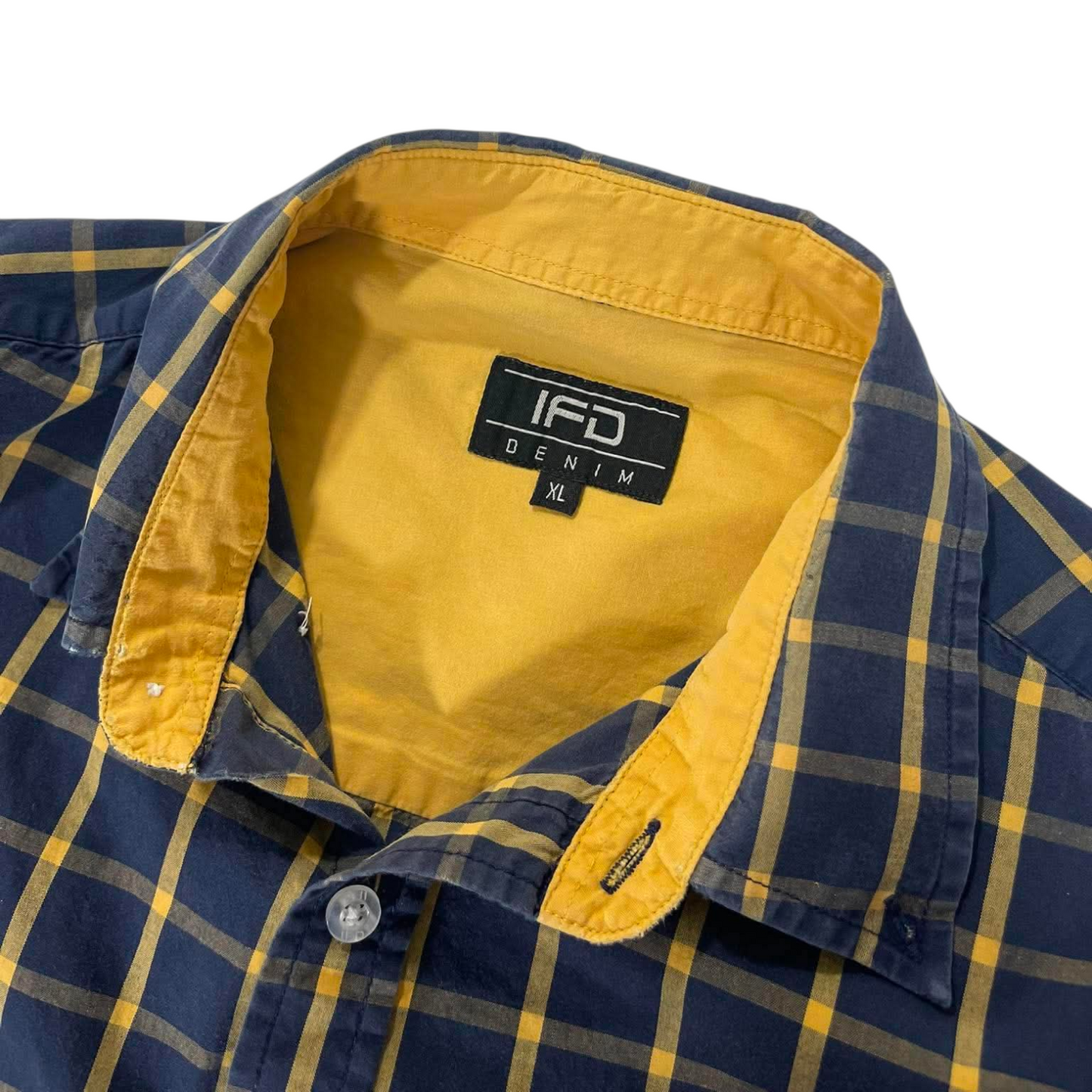 IFD BLUE CHECKERED SHIRT (XL)