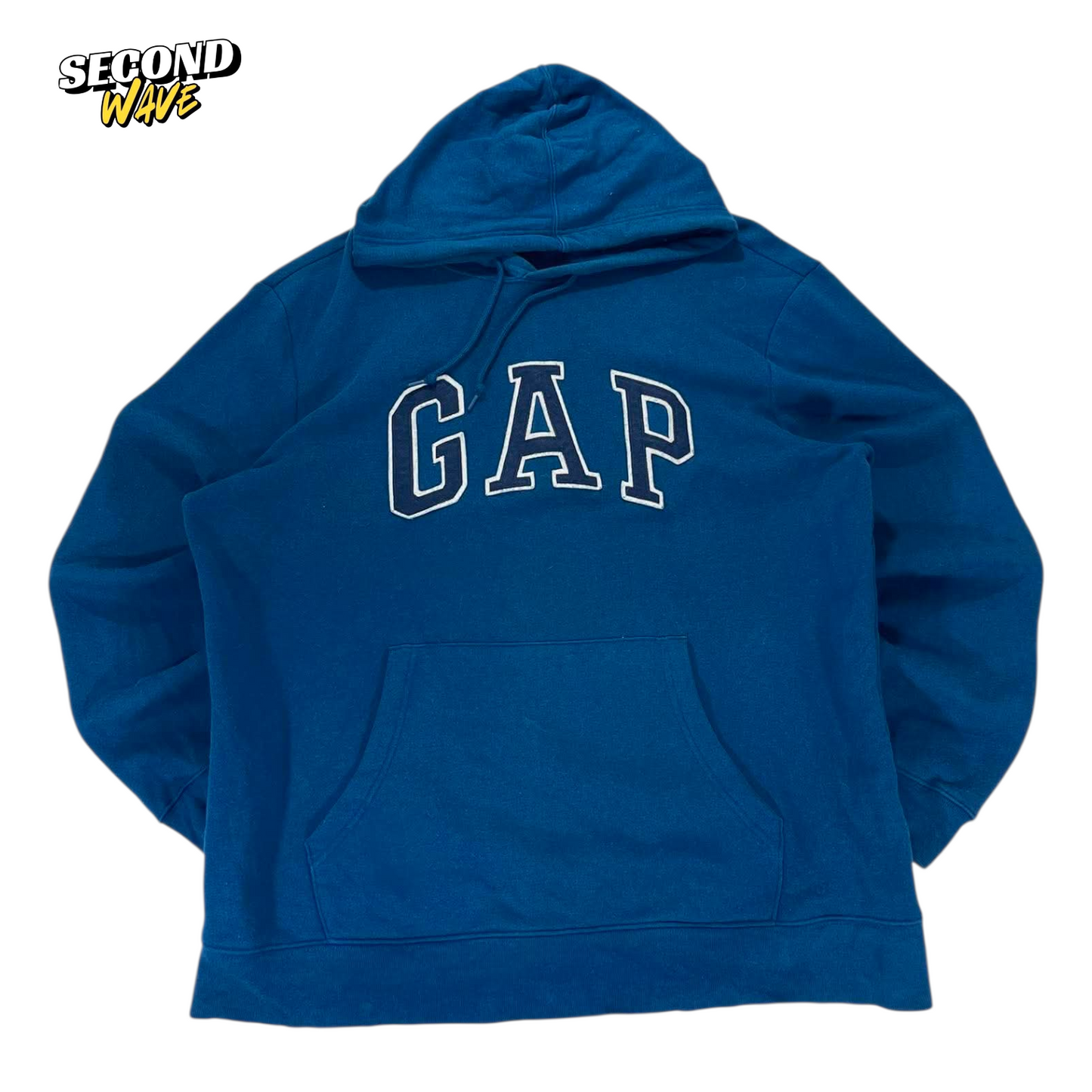 GAP EMBROIDERED HOODIE (L)