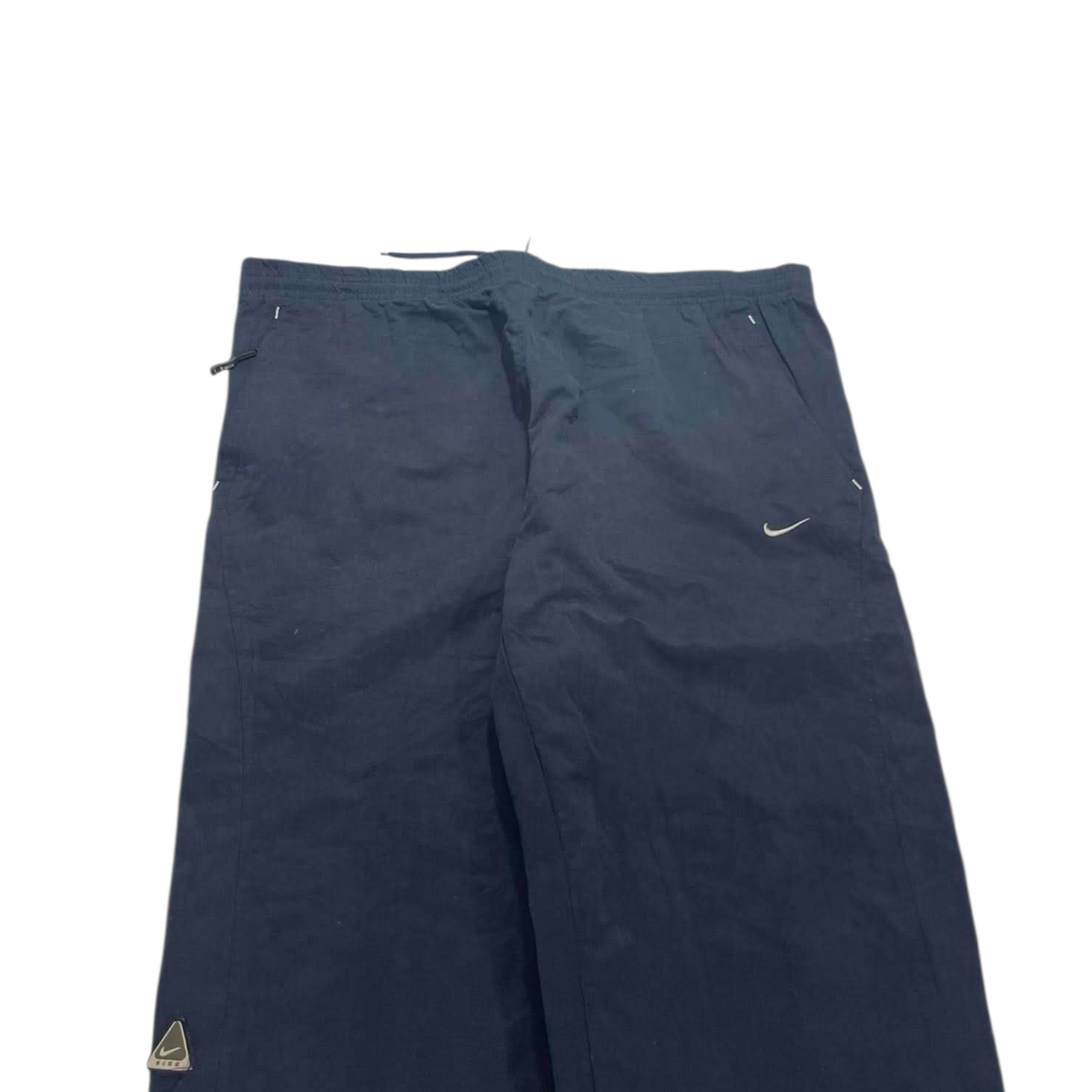 Y2K NIKE NAVY BLUE TRACK PANTS ¹ (BEST FIT L - XL)
