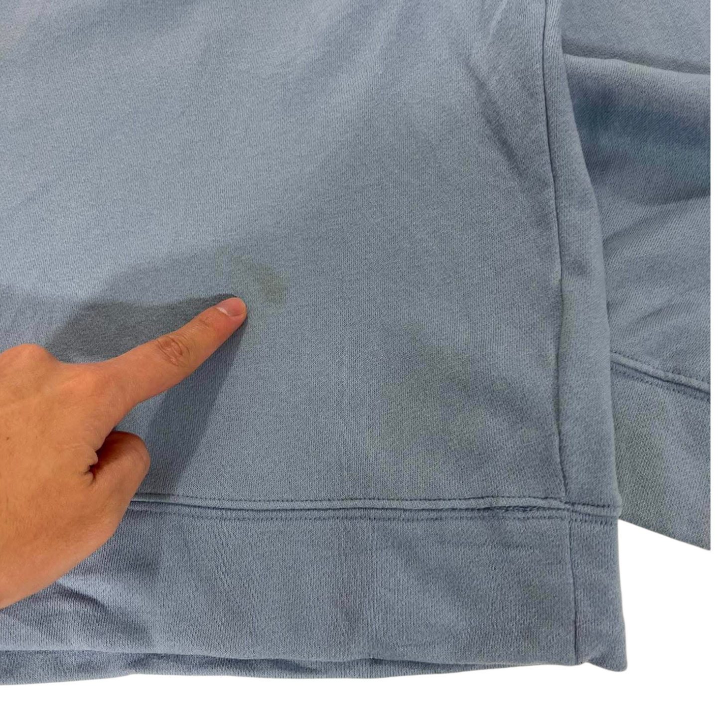 NAUTICA BLUE QUARTER ZIP (M)