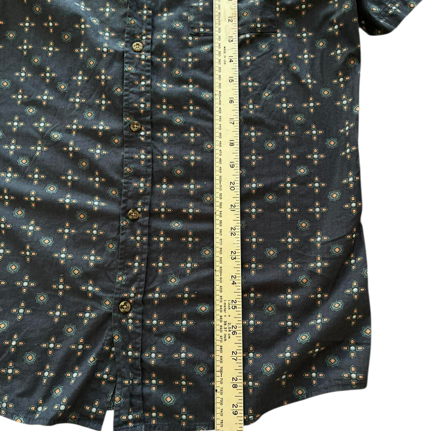 VINTAGE RIP CURL BLUE BUTTON UP SHIRT (M)